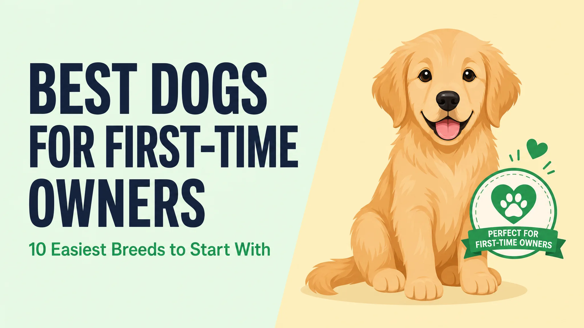 Best Dogs for First-Time Owners: 10 Easiest Breeds hero