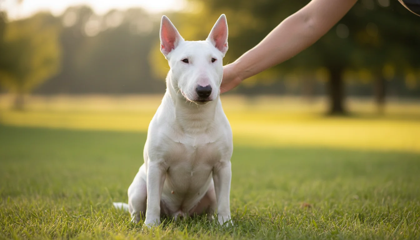 Bull Terrier training — breed-specific guide with commands, schedule, and common mistakes