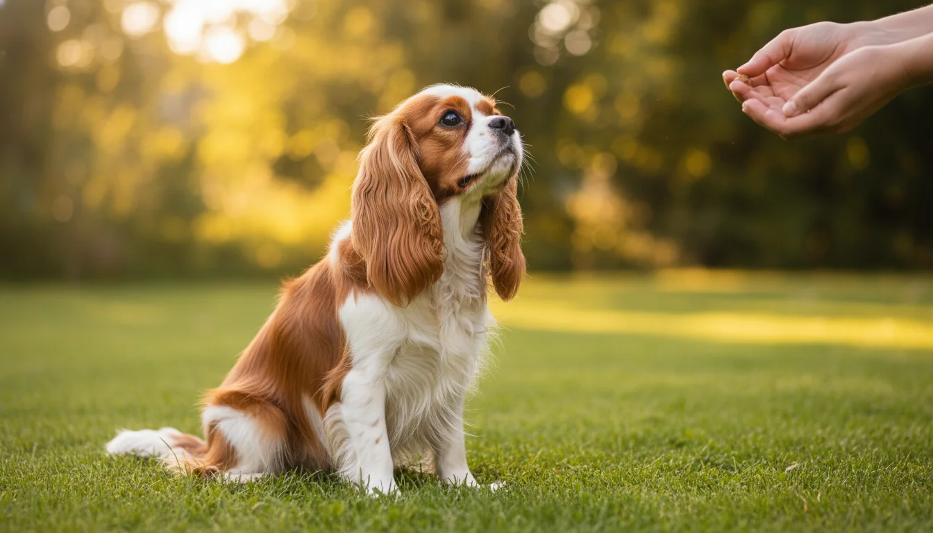 Cavalier King Charles Spaniel training — breed-specific guide with commands, schedule, and common mistakes