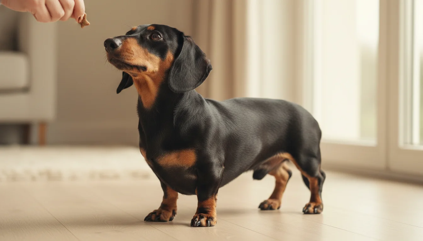 Dachshund training — breed-specific guide with commands, schedule, and common mistakes