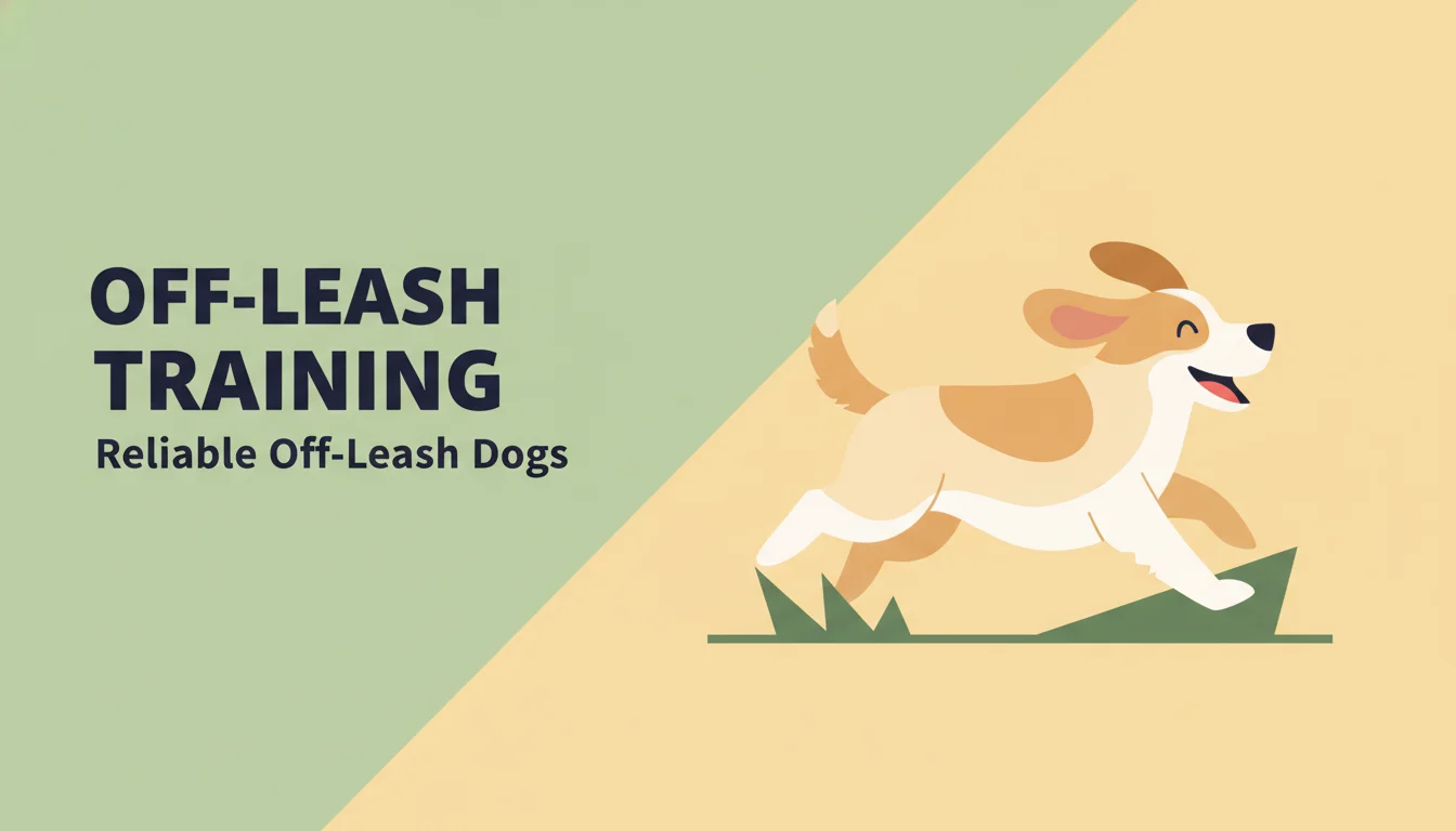 Off-Leash Training — step-by-step training guide