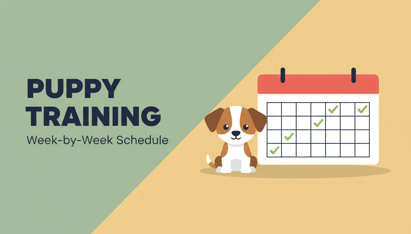 Puppy Training — step-by-step training guide