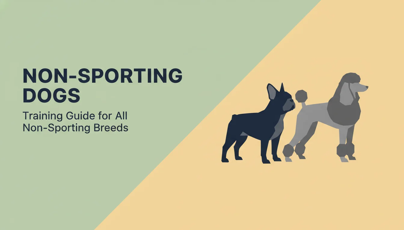 Non-Sporting dog training — group-wide guide and breed-specific training links
