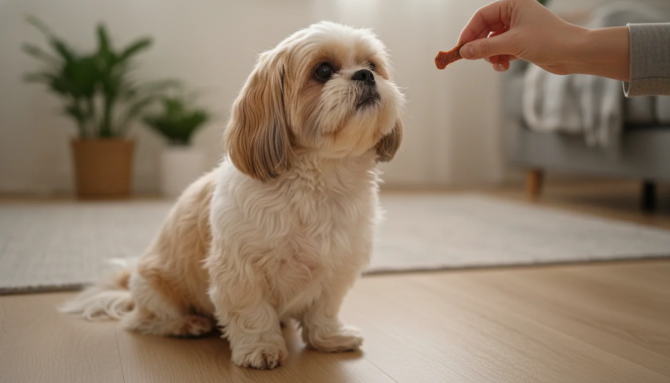 Shih Tzu training — breed-specific guide with commands, schedule, and common mistakes